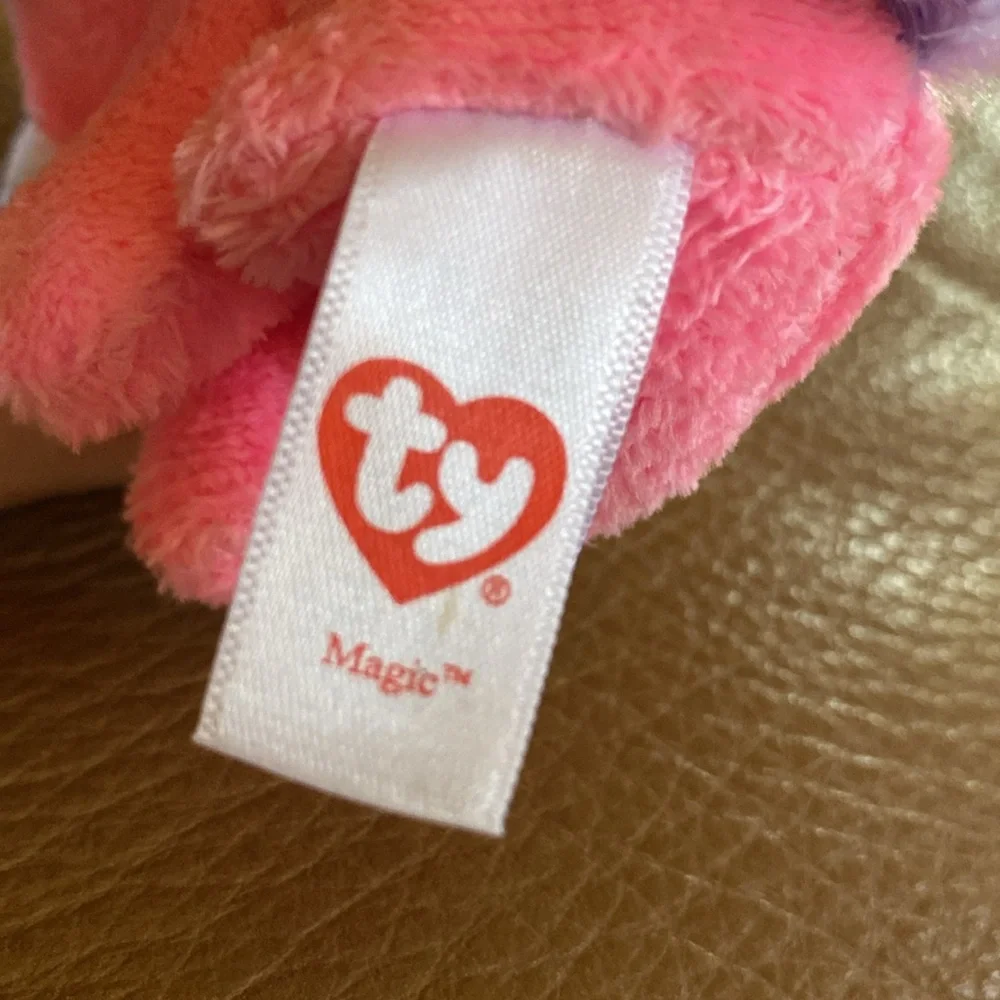 Ty Beanie Babies 3 Pack NWT Fuzz Goody Jingle Beanies Unicorn Bear Set Bundle